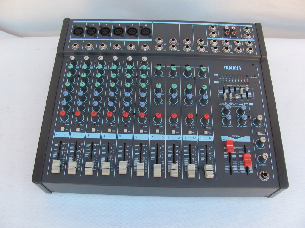 YAMAHA MM1402 アナログミキサー美品 YAMAHA MM1402 アナログミキサー美品 YAMAHA MIXER MODEL MM