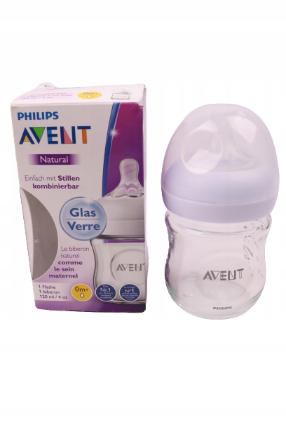 Philips Avent Szklana butelka 120ml 0m+