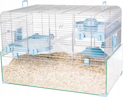 ZOLUX Klatka dla małych gryzoni Panas Colour 60 kol. niebieski