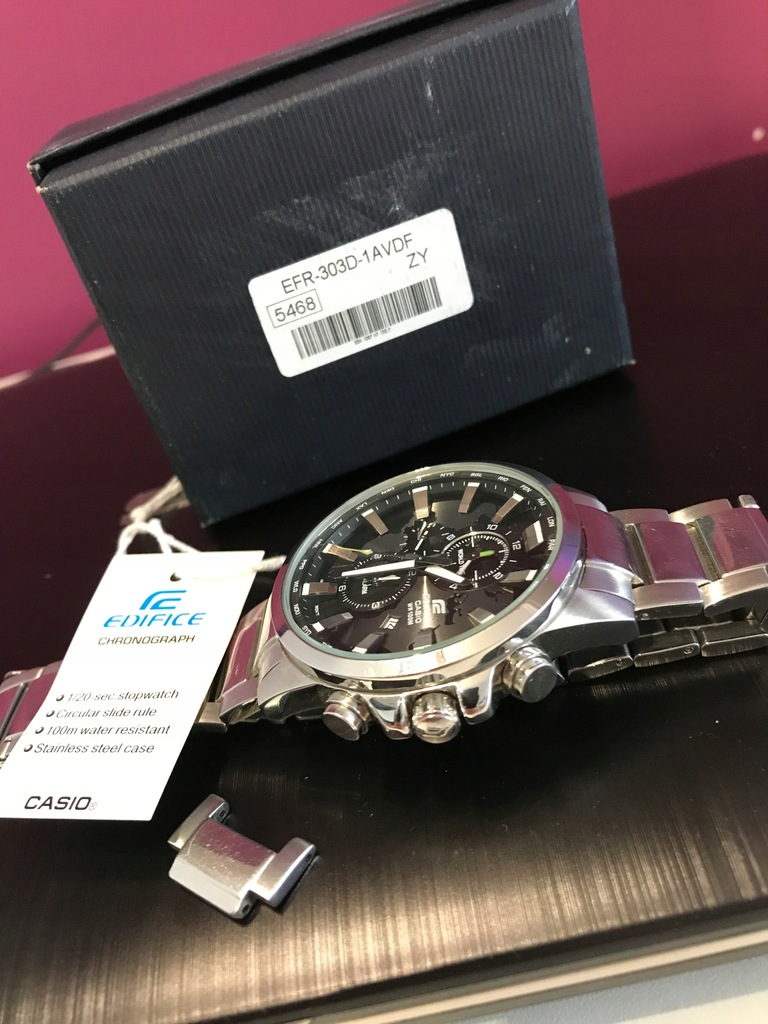 casio edifice efr 303 world map