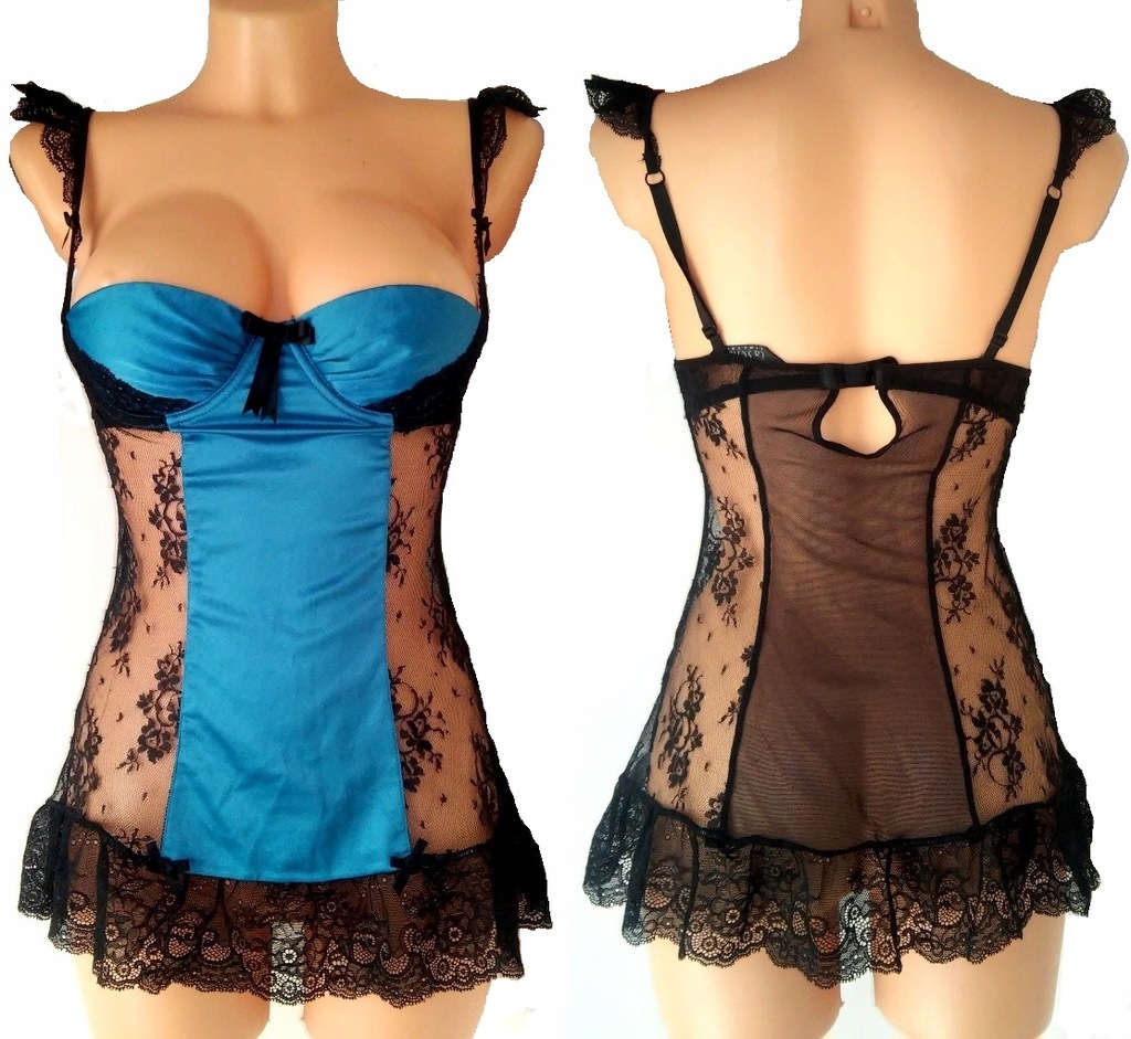 LA SENZA KOSZULKA BABYDOLL 65A/B ŚLICZNA