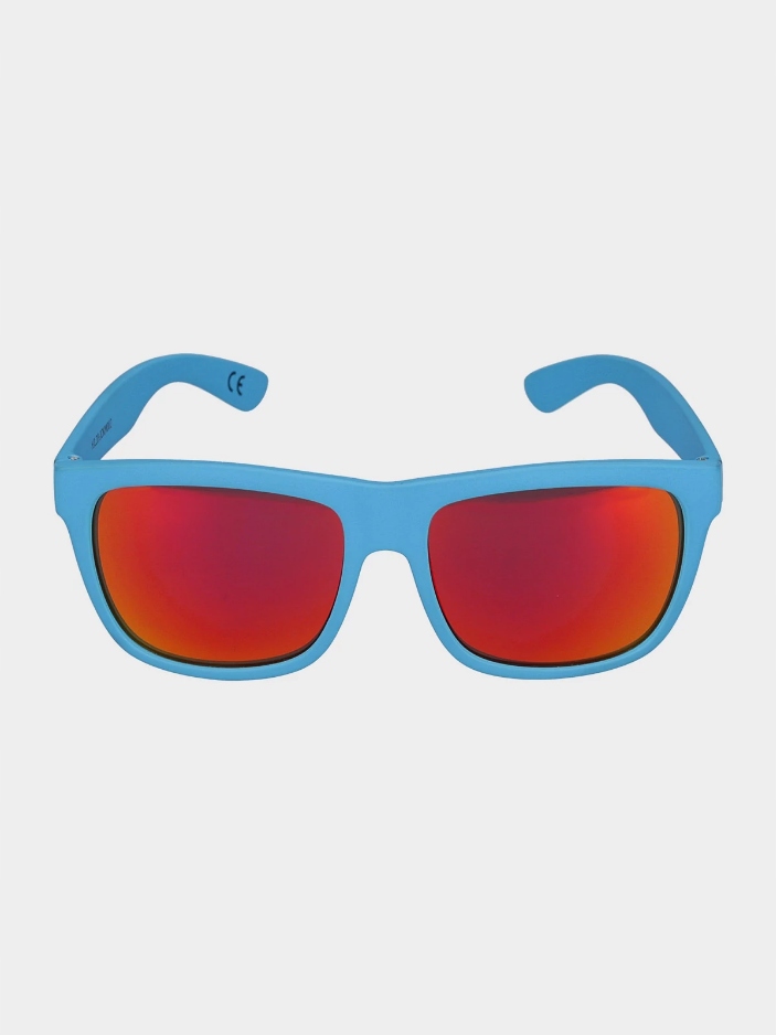 4F Okulary przeciwsłoneczne chłopięce niebieskie