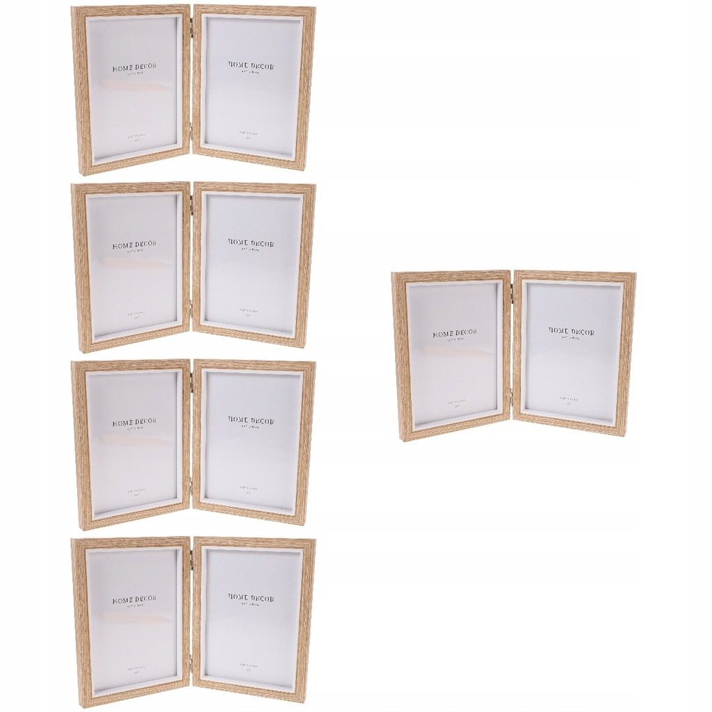 5x Foldable Picture Frame Party Decor