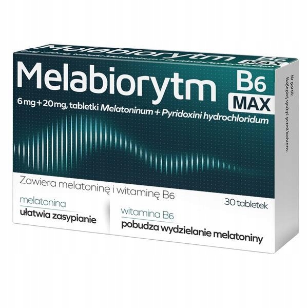 Melabiorytm B6 Max, 30 tabletek