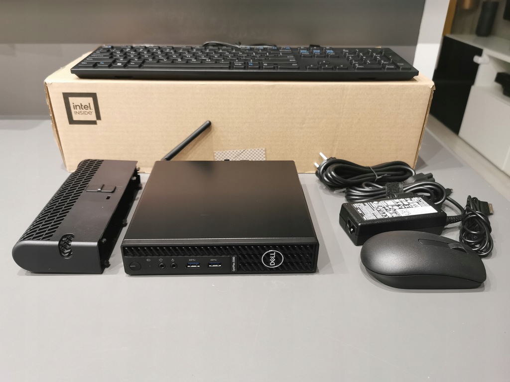 Dell Optiplex 3080 Micro i5-10500T 16GB DDR4 256GB NVME WiFi AX200 W11P