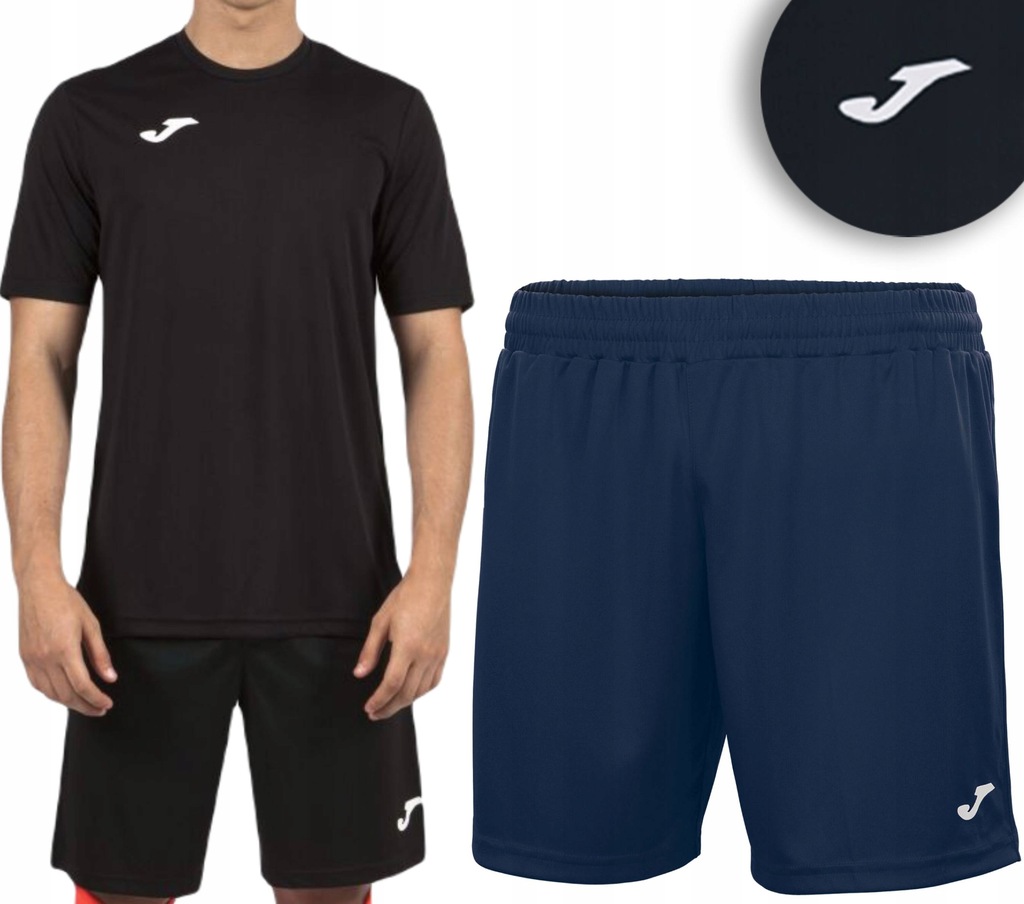 KOMPLET STRÓJ PIŁKARSKI MĘSKI JOMA T-SHIRT KRÓTKIE SPODENKI SPORTOWE R.S