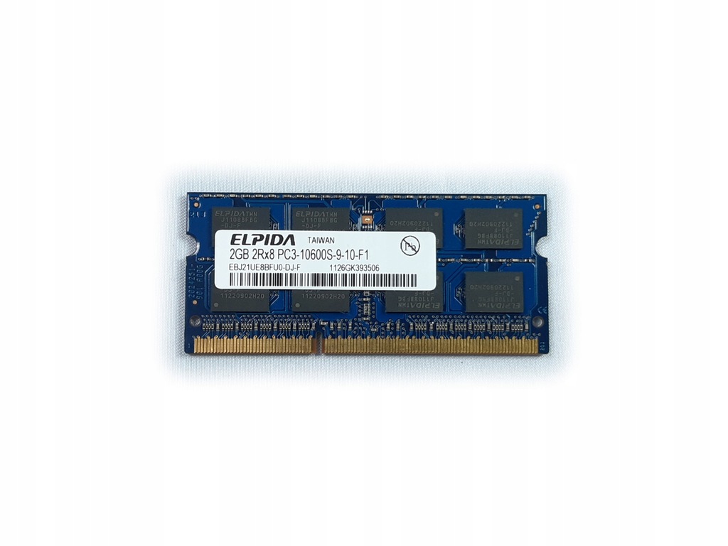 PAMIĘĆ RAM ELPIDA 2GB PC3-10600S-9-10-F1 DDR3