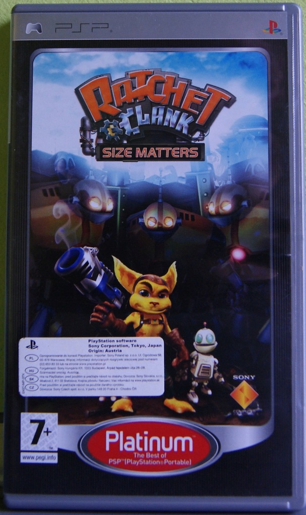 Ratchet Clank Size Matters - PSP