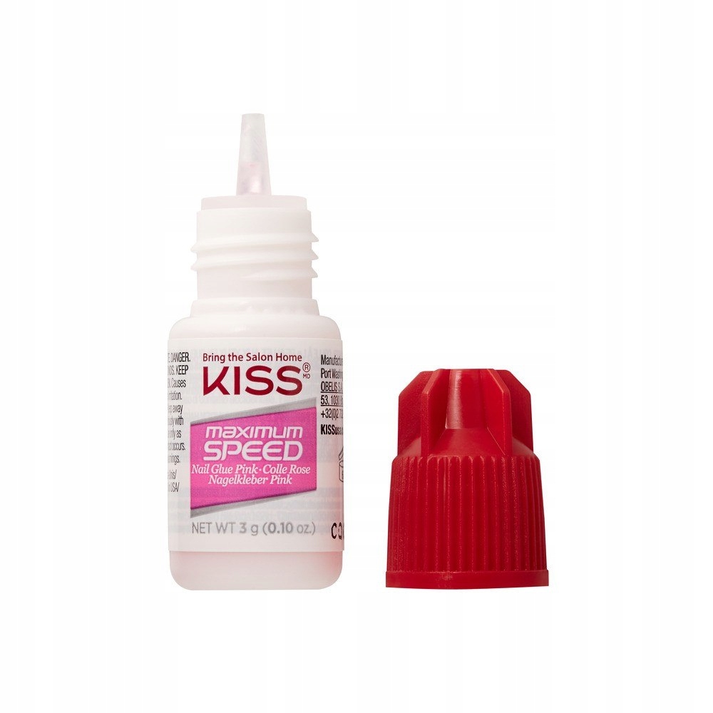 Kiss Szybkoschnący Klej do paznokci Max Speed 3g