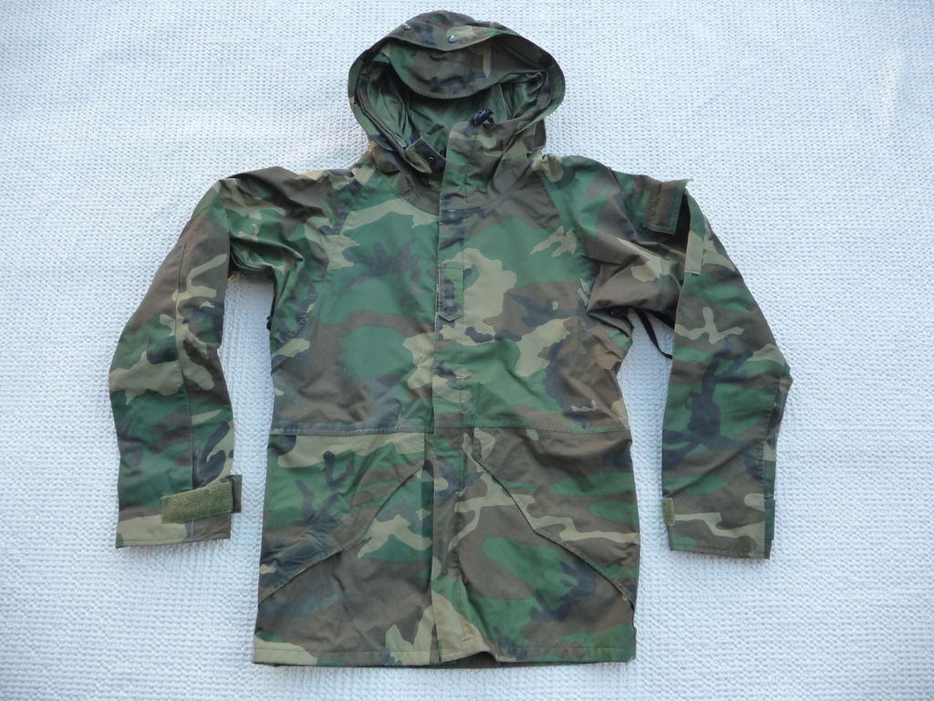 KURTKA PARKA GORE-TEX XS/R COLD WEATHER ECWCS GEN 1 WOODLAND