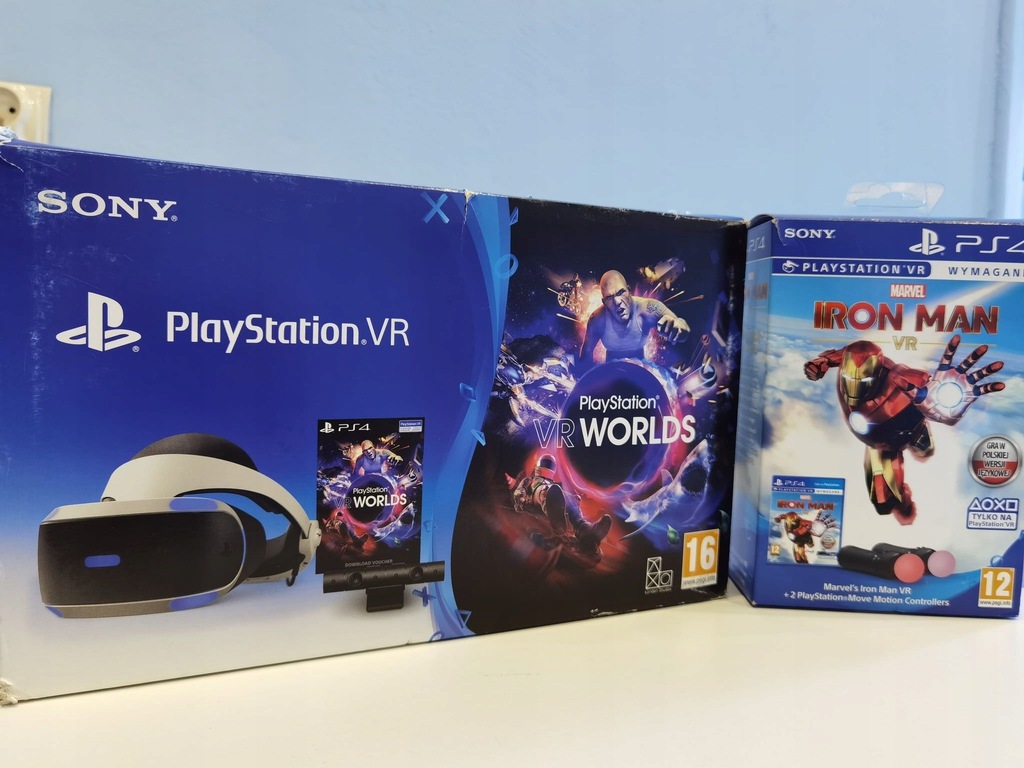 Okulary Sony Playstation VR V2/Kamera V2/2xMove