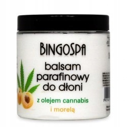 BINGOSPA Balsam parafinowy do dłoni z olejem canna