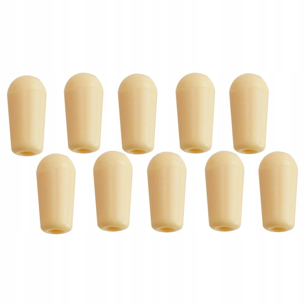 Plastic 3 Way Toggle Switches Knobs Cap Tip Beige