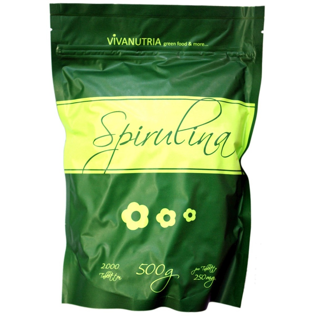 Spirulina 0,5kg 2000 tab Spirulina platensis 500g