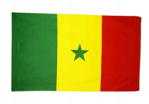 Flaga Senegalu 90cmx150cm