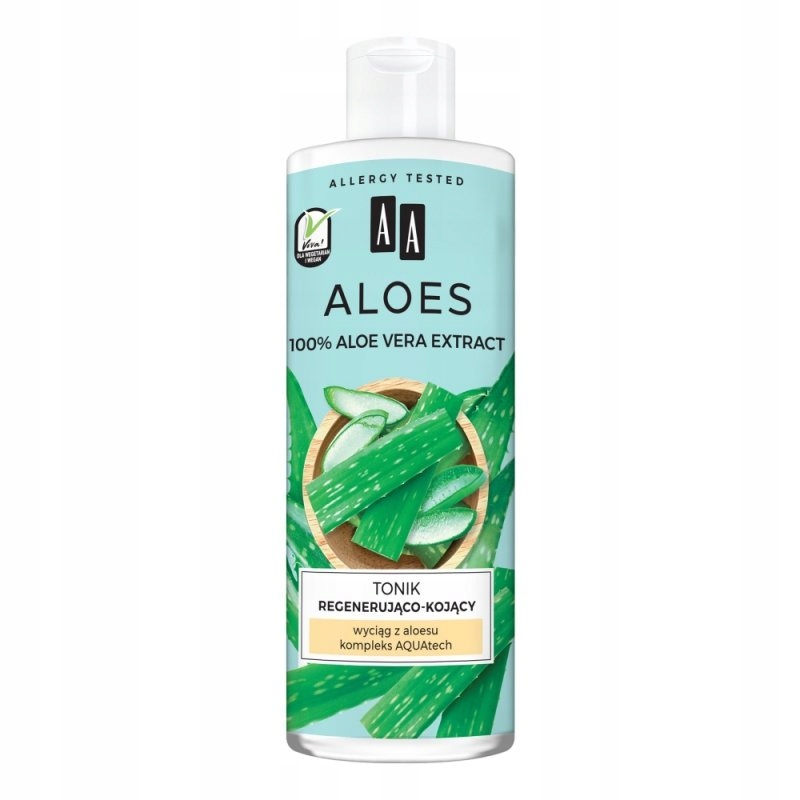Aloes 100% Aloe Vera Extract tonik regenerująco-ko