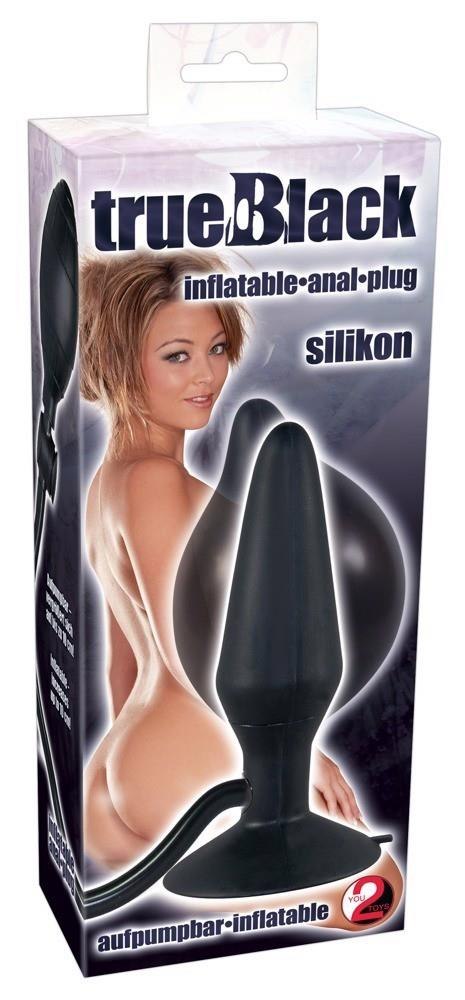 Korek analny pompowany balon sex zatyczka 15cm