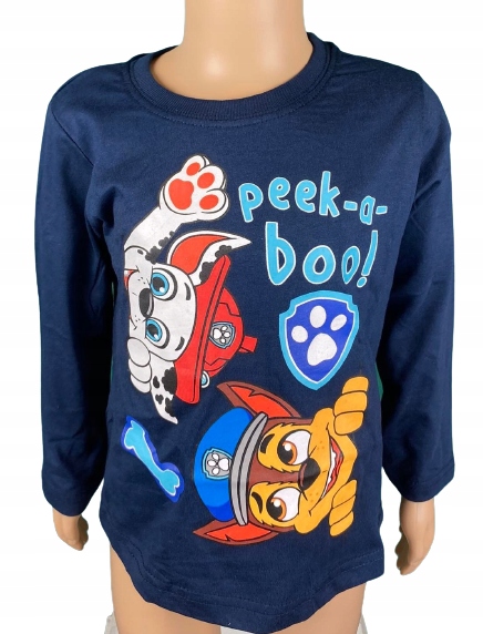 BLUZKA Z DŁUGIM RĘKAWEM PSI PATROL r. 116