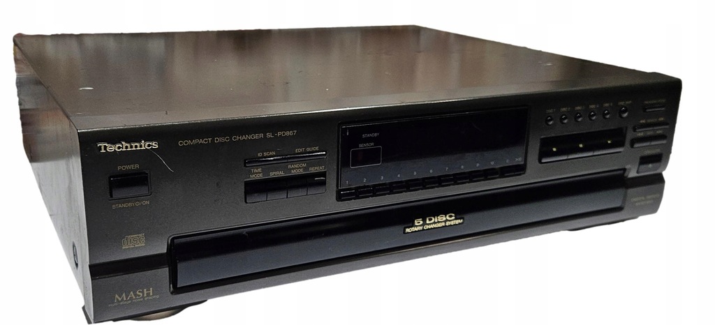 Odtwarzacz CD Technics SL-PD867 czarny