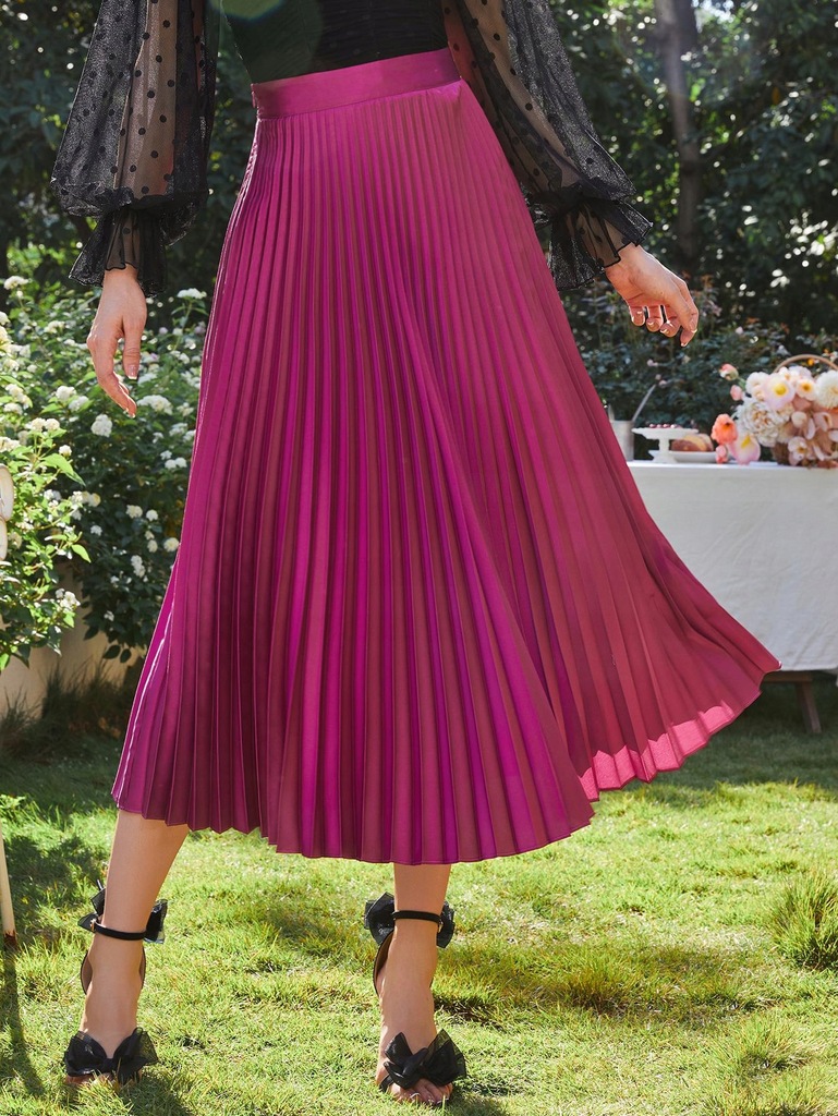 NONNON⑥ Levi's spódnica jeansowa kolor brązowy maxi prosta | Answear.com