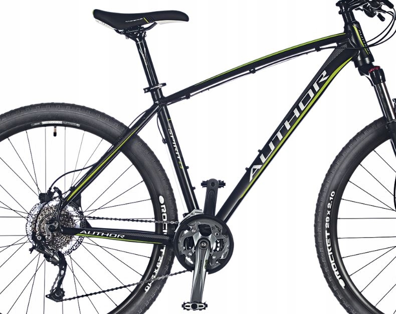 Rama MTB 29" Author Spirit 29" 19" Czarny Mat