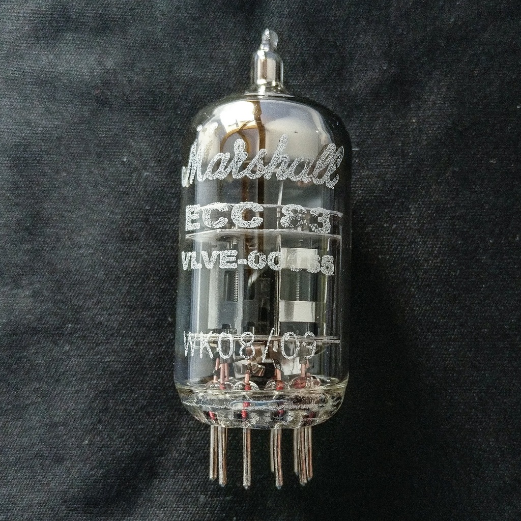 LAMPA ELEKTRONOWA MARSHALL ECC83 TUBE AMP 7281703488 oficjalne