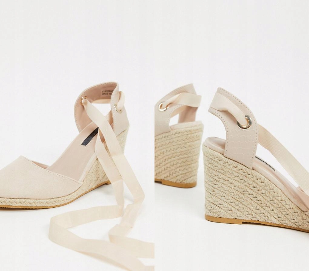 MISS SELFRIDGE BUTY KOTURNY ESPADRYLE (40)