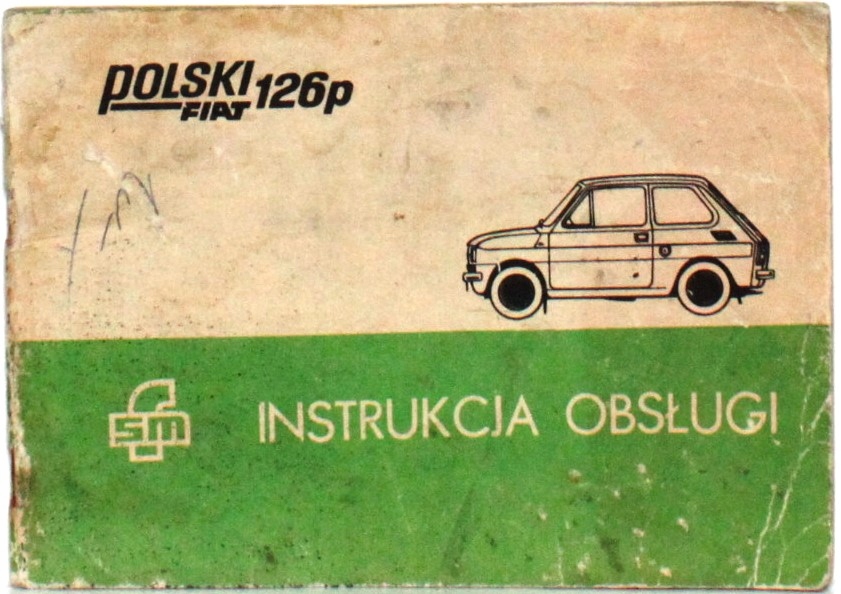 Instrukcja Obslugi Polski Fiat 126 P 7972377955 Oficjalne Archiwum Allegro