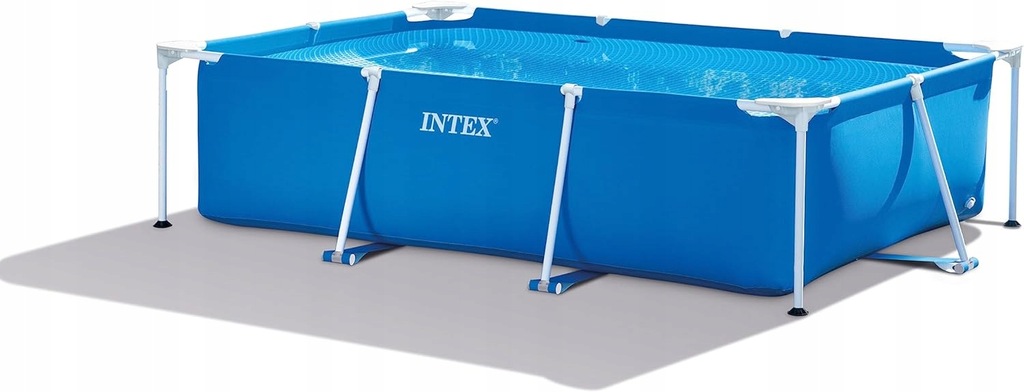 Intex Rectangular Ogrodowy Basen Stelażowy, 3834 L, Niebieski, 300x200x75cm