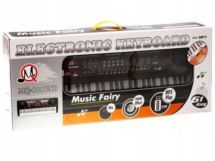 Купить Большой органный синтезатор MQ-809 USB-МИКРОФОН IN0029: отзывы, фото, характеристики в интерне-магазине Aredi.ru