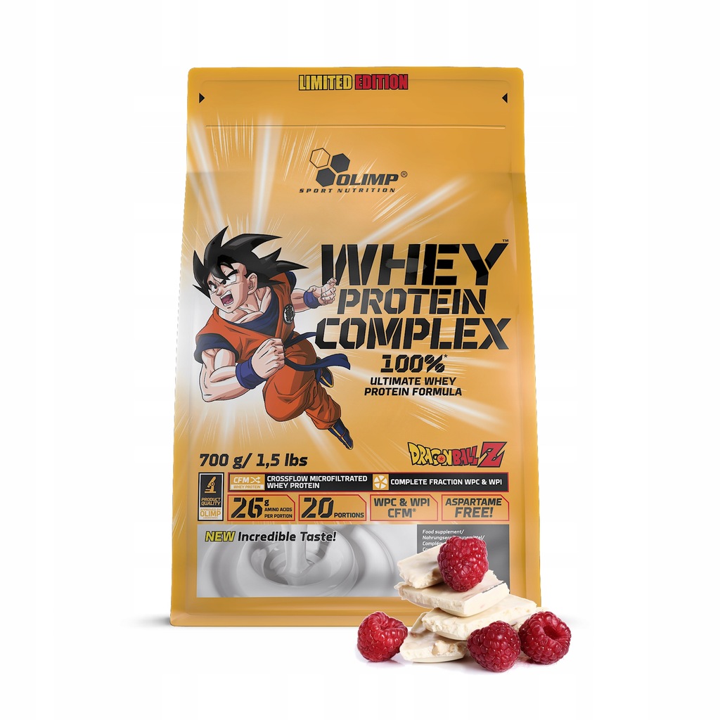 Купить OLIMP WHEY PROTEIN COMPLEX 100% 700г DRAGON BALL!: отзывы, фото, характеристики в интерне-магазине Aredi.ru