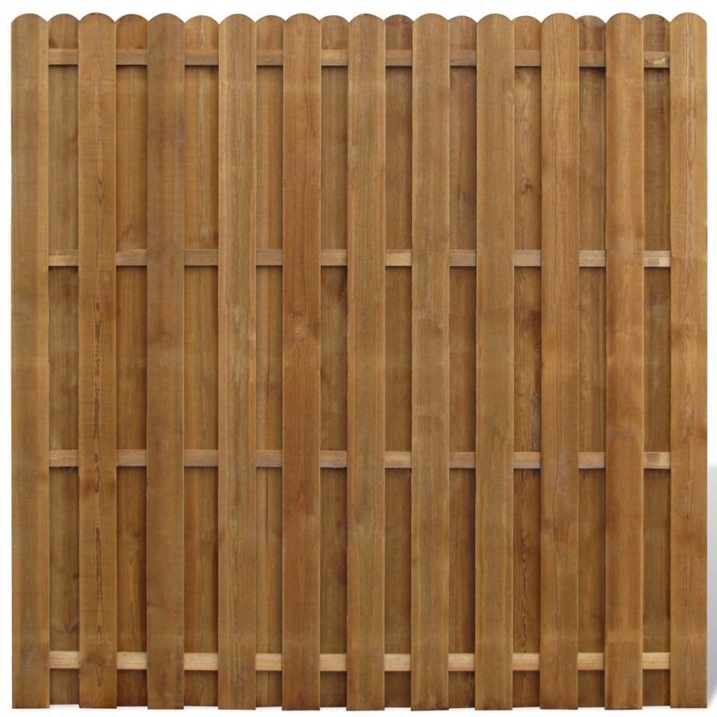 Panel Ogrodzeniowy Drewniany Ogrodzenie Plot Sosna 9212202338 Oficjalne Archiwum Allegro