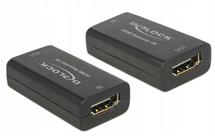 Adapter DELOCK HDMI-A - HDMI-A HDMI A 19pin (gniaz