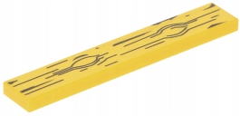 LEGO TILE 1x6 DESKA ŻÓŁTA 6636px1 6584