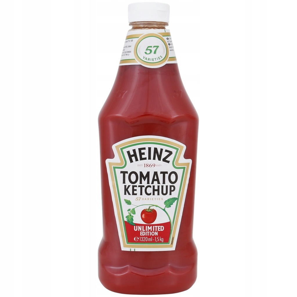 Heinz Tomato Ketchup keczup keczap 1320ml 1,5kg XL
