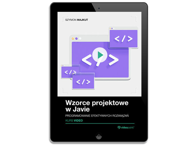 Wzorce projektowe w Javie. Kurs video