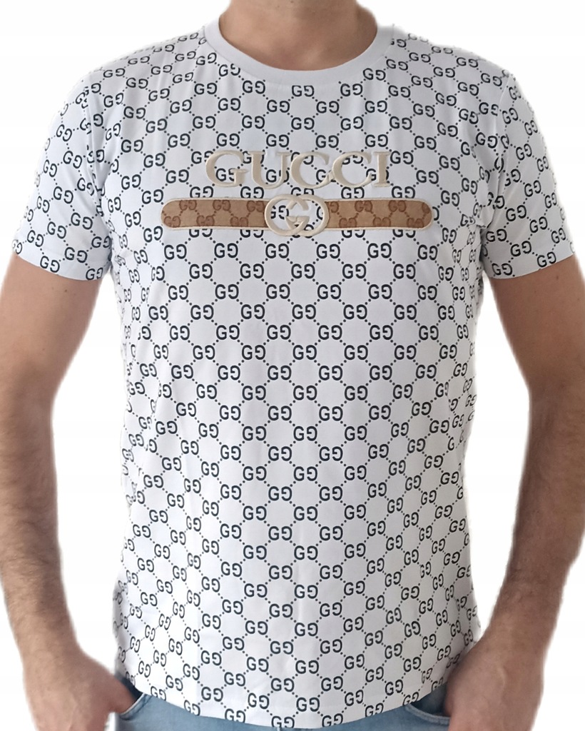 GUCCI T-SHIRT KOSZULKA BIAŁA r.XXL