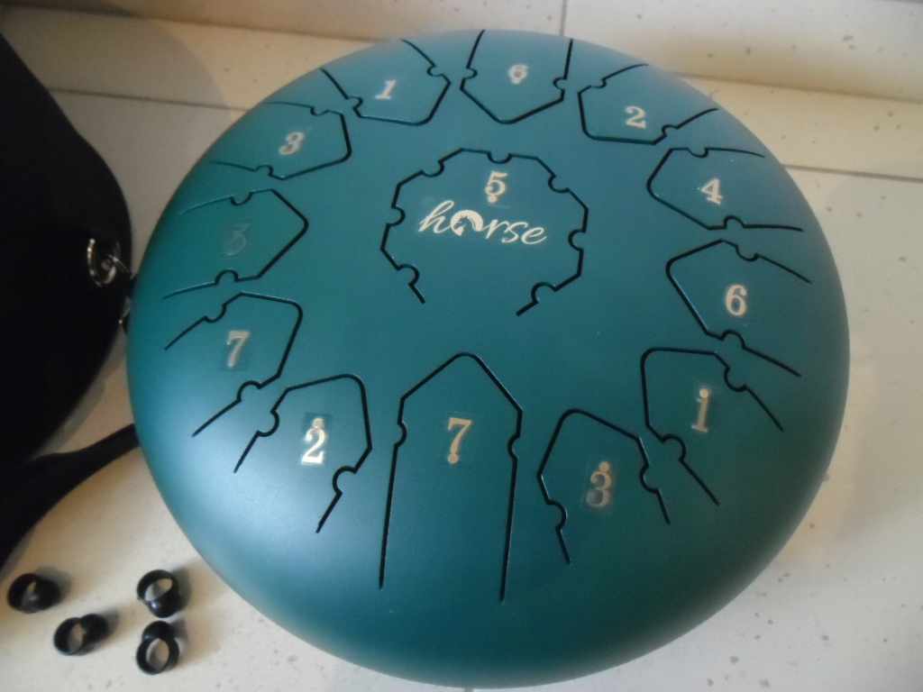 TONGUE DRUM/TANK DRUM/STEEL DRUM/HANG HAPPY DRUM 12378710879 oficjalne archiwum Allegro