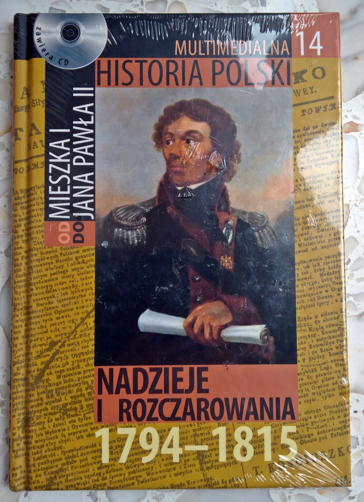 KSIĄŻKA CD MULTIMEDIALNA HISTORIA POLSKI 14 1794-