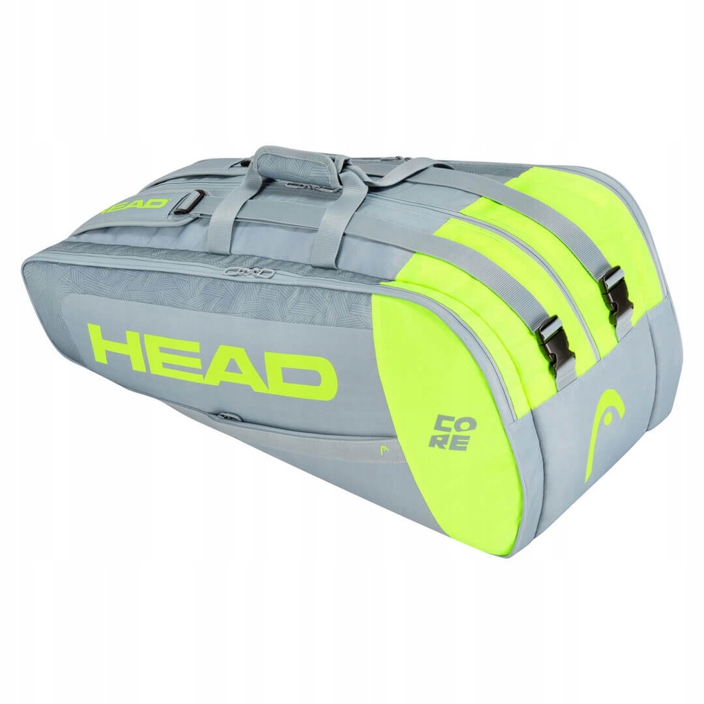 Torba HEAD Core 9R Supercombi grey/neon yellow