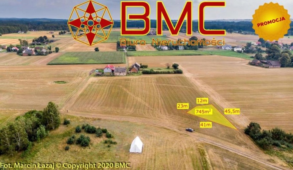 Działka, Pawełki, Kochanowice (gm.), 745 m²