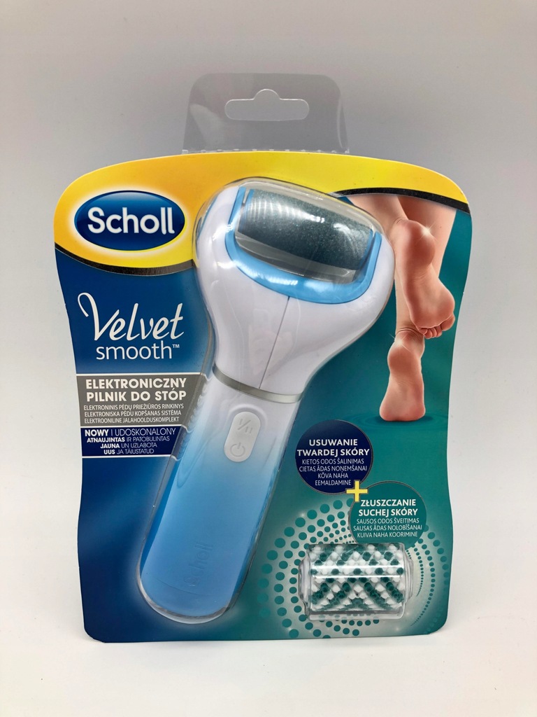 SCHOLL elektryczny pilnik do stóp Velvet Smooth