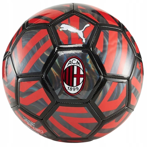 PIŁKA PUMA TRENINGOWA REKREACYJNA AC MILAN FAN BALL CZARNA R.5