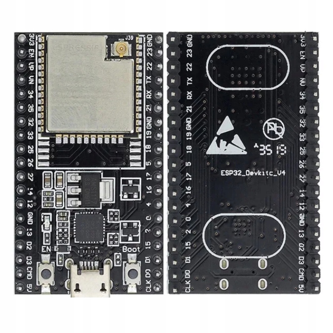 ESP32 ESP-WROOM-32U Devkitc-v4 WiFi Bluetooth NodeMCU Arduino ...