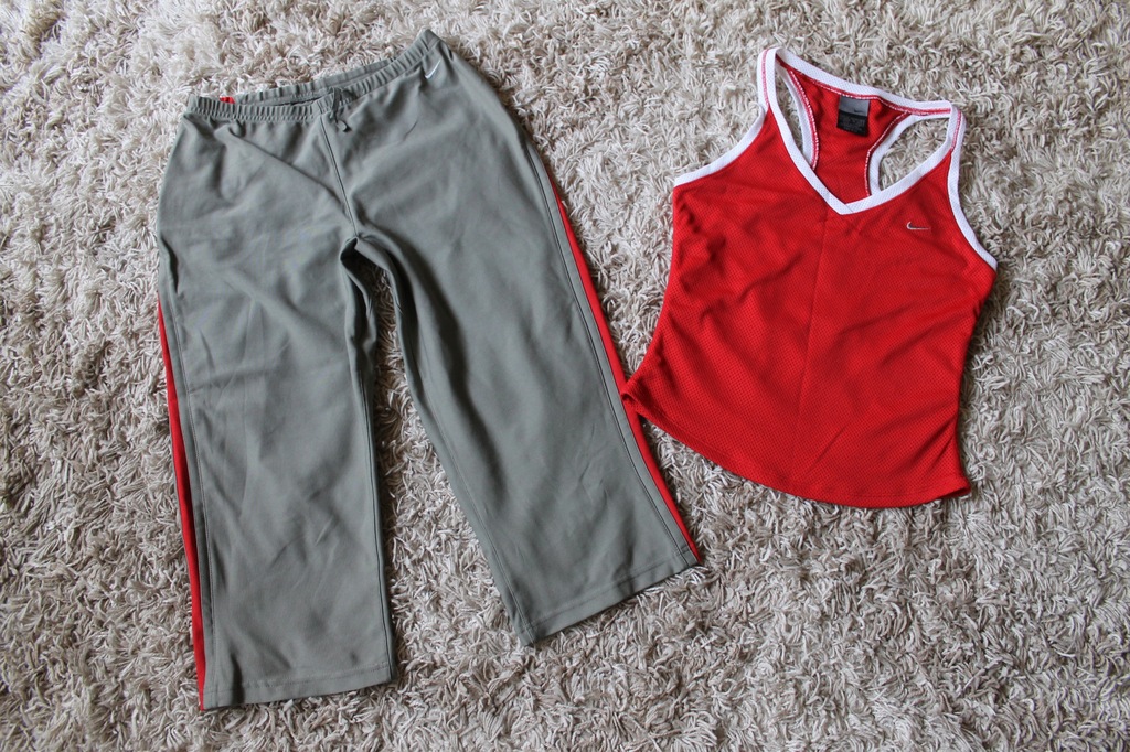 Zestaw Nike Dri-Fit: getry + koszulka - S/M lady