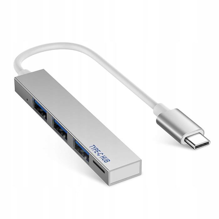 Купить Адаптер 4в1 HUB USB-C 3.1 4xUSB + MAM CARD REDER: отзывы, фото, характеристики в интерне-магазине Aredi.ru