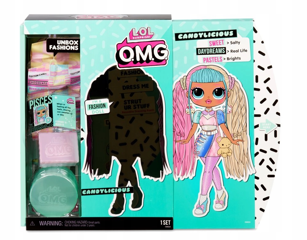Купить Кукла LOL SURPRISE OMG Candylicious Series 2 565109: отзывы, фото, характеристики в интерне-магазине Aredi.ru