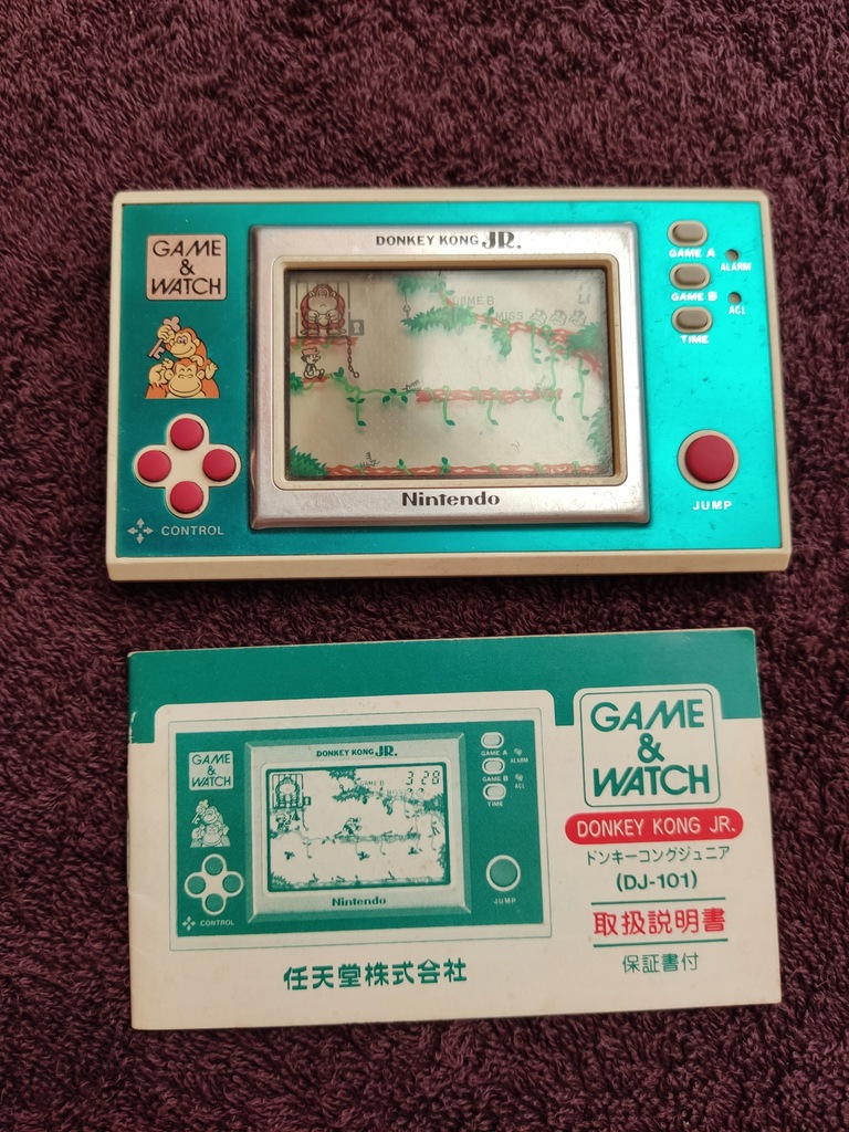 Nintendo Game & Watch Donkey Kong Jr. DJ-101