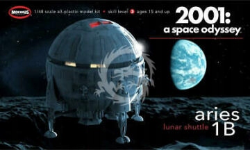 2001a space odyssey Aries 1B Moebius Models 2001-7