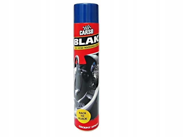 K2 BLAK PLAK spray do kokpitu NEW CAR CARSO 750ml